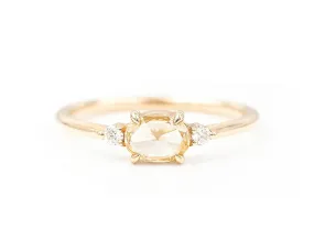 0.51-Carat Yellow Diamond Ring