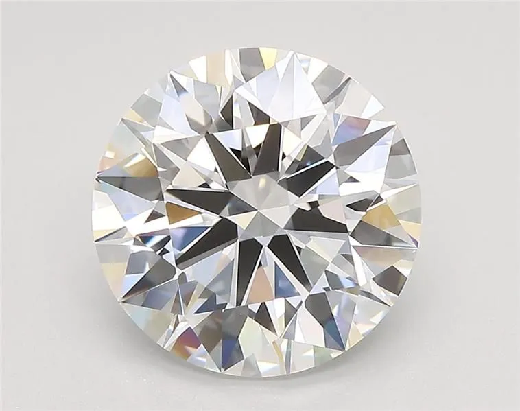 4.09-Carat Round Shape Lab Grown Diamond