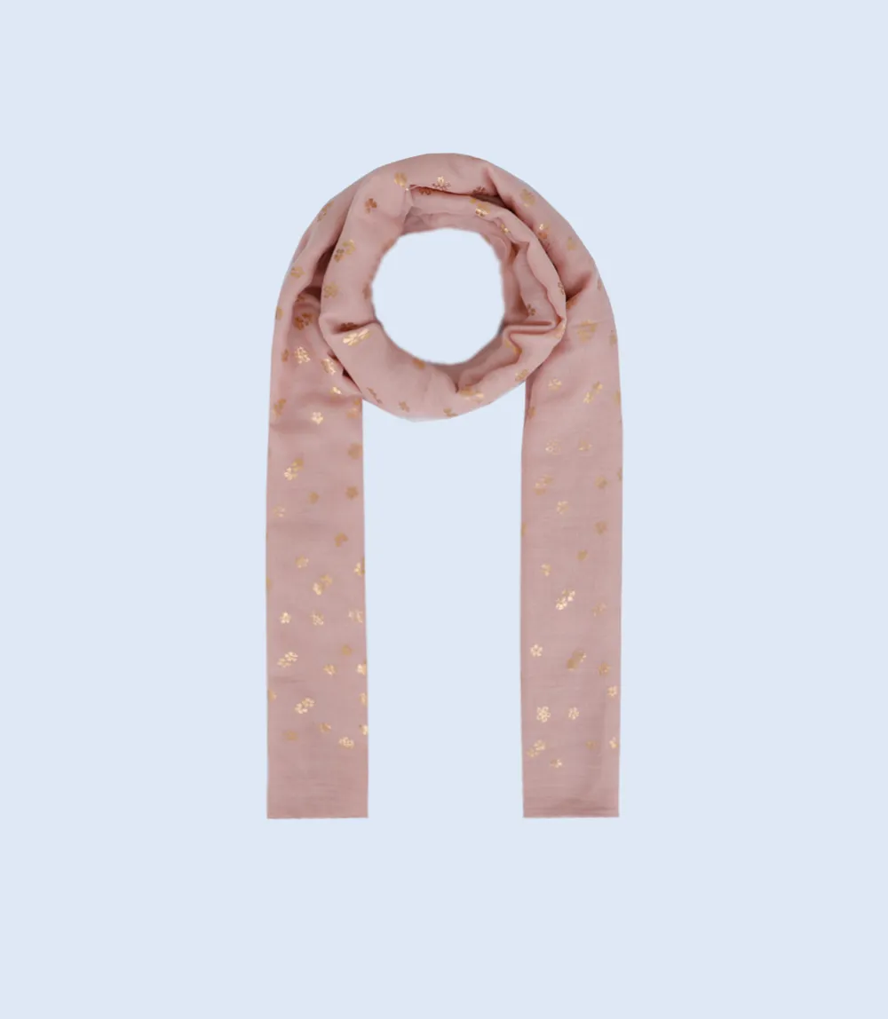 A4975-PINK-Scarf For Women