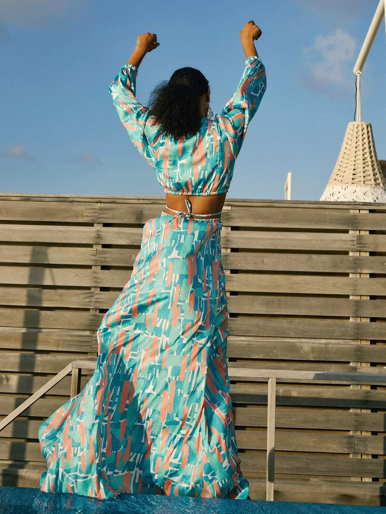 Amal Dress - Atoll Blu