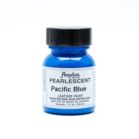 Angelus Pearlescent Leather Paint - Pacific Blue 097