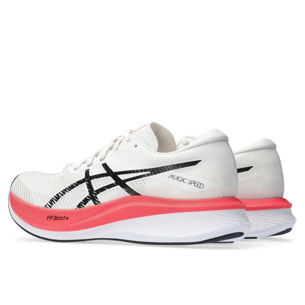 Asics Magic Speed 3 Women White Black   