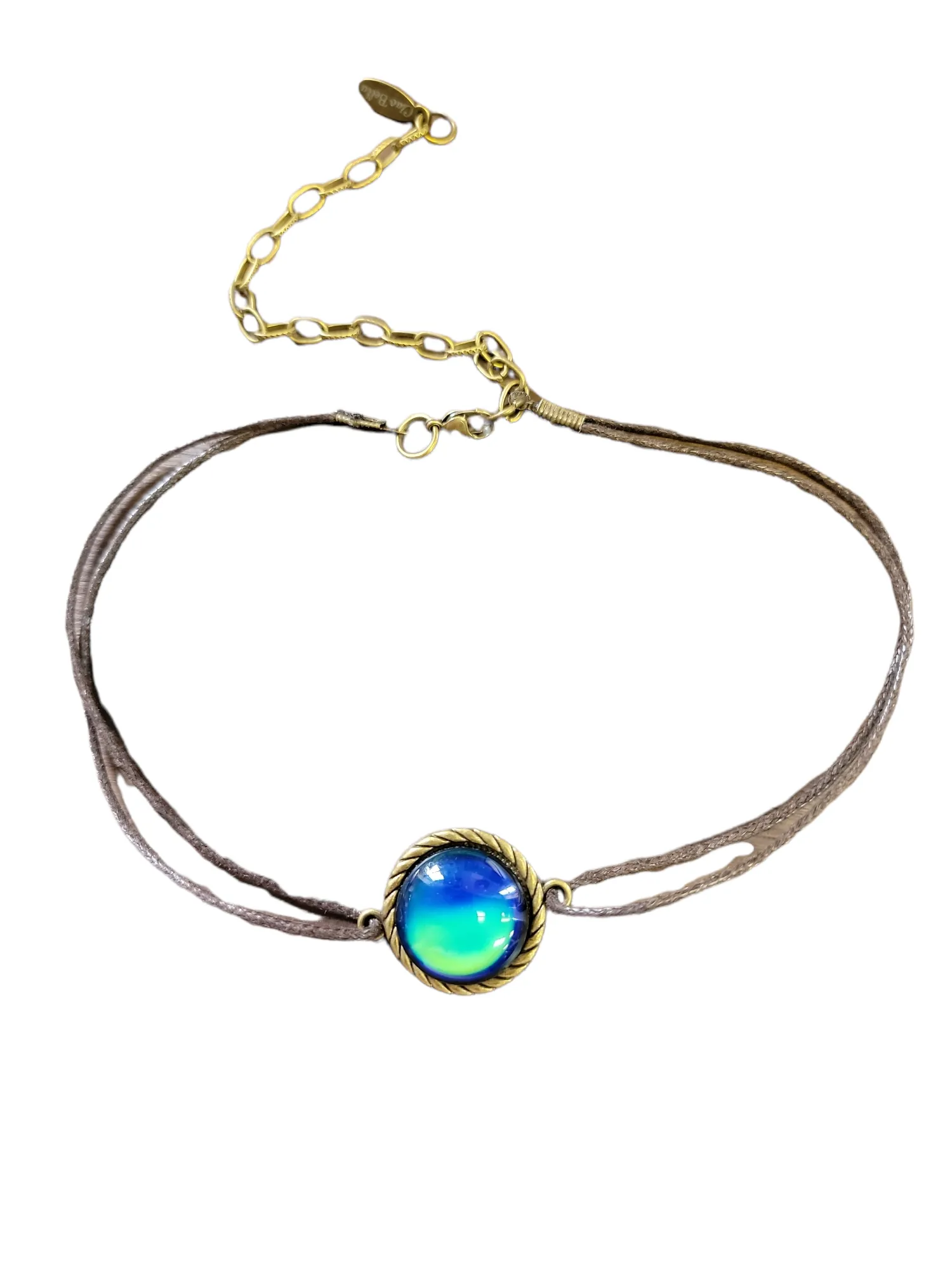 Bohemian Mood Bead Choker Necklace