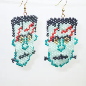 Caily Beaded Halloween Earrings