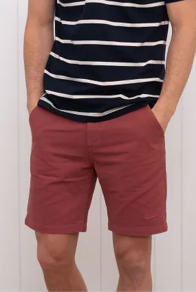 Chino Shorts Washed Red