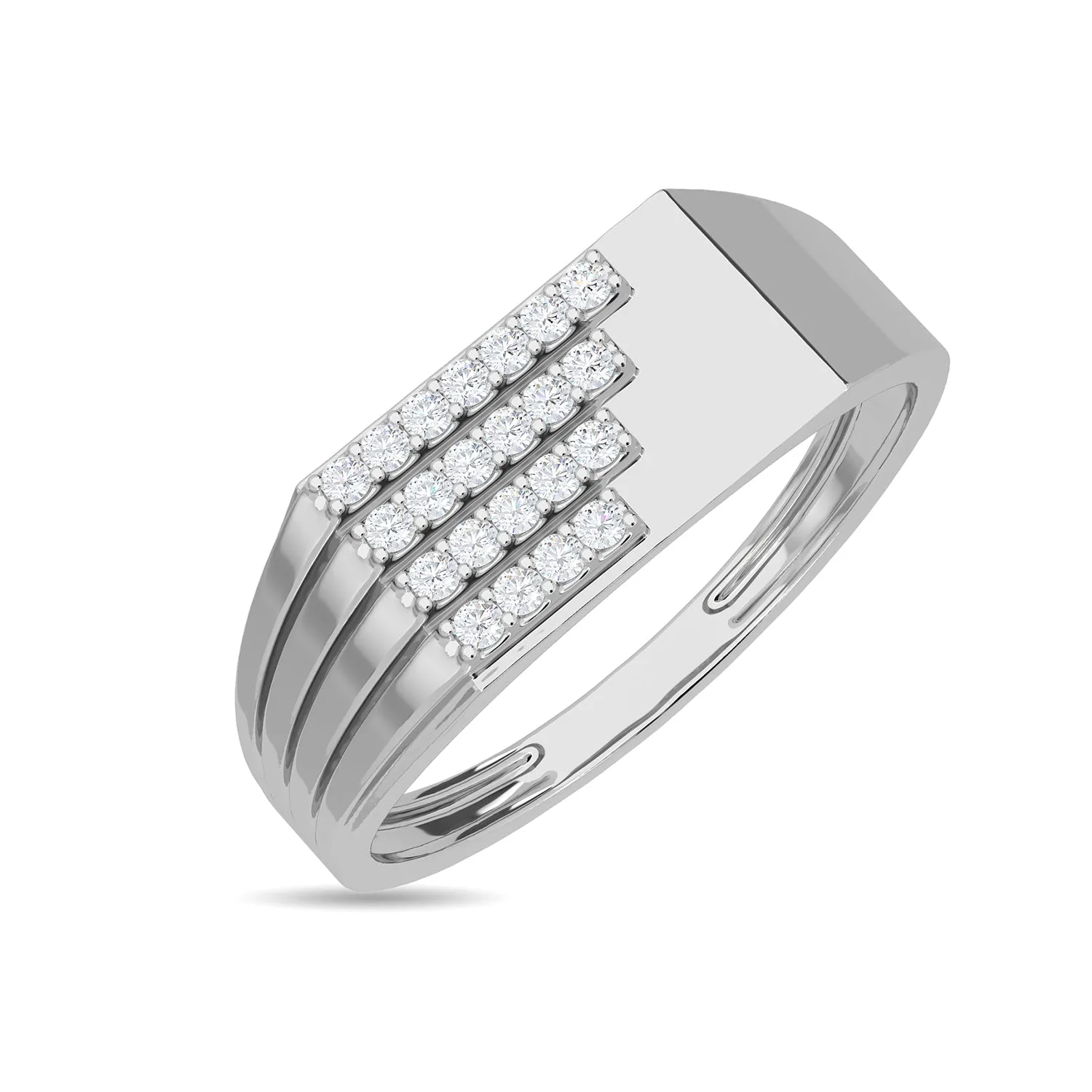 Contemporary Ring For Him