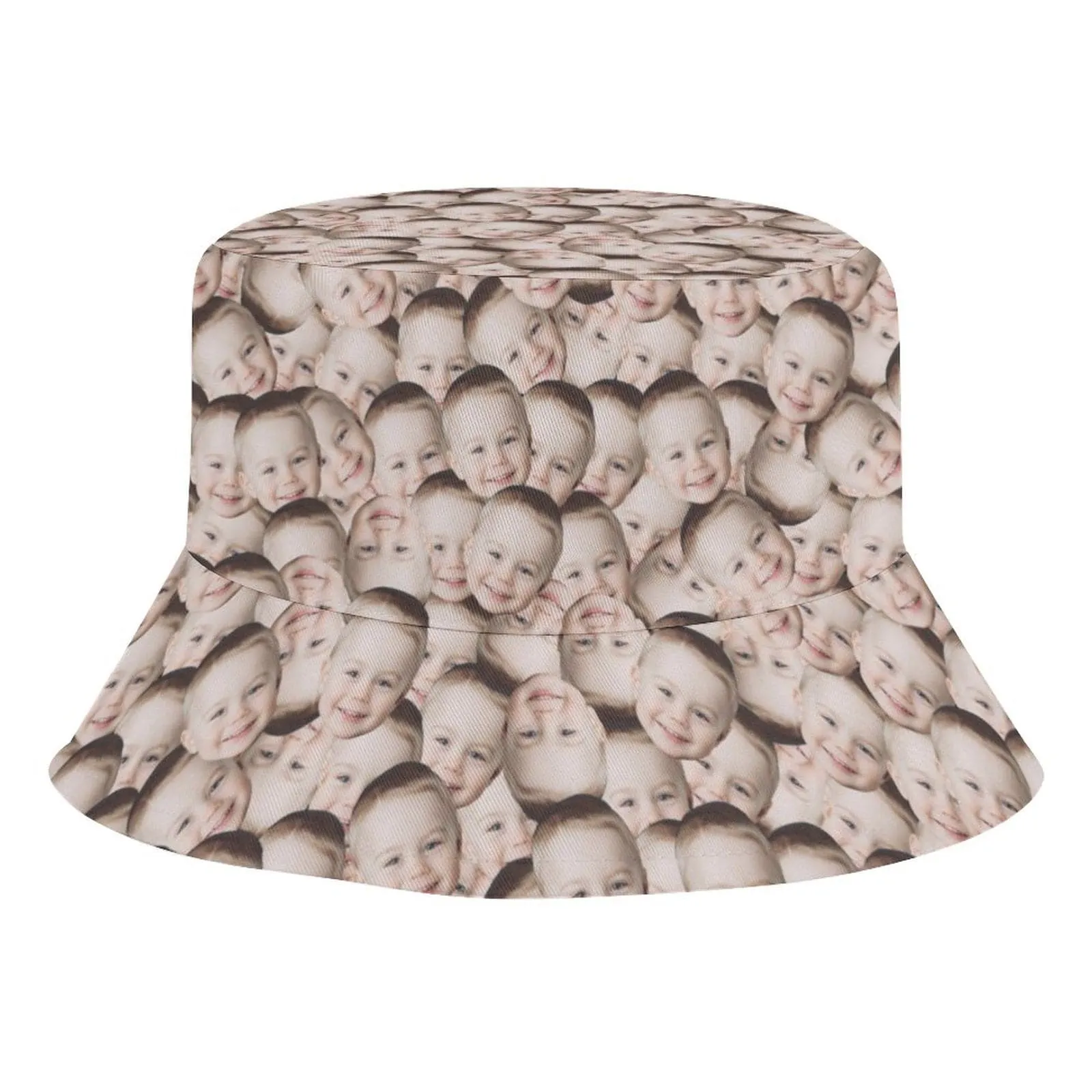 Custom Face Seamless Kid's Bucket Boonie Hat