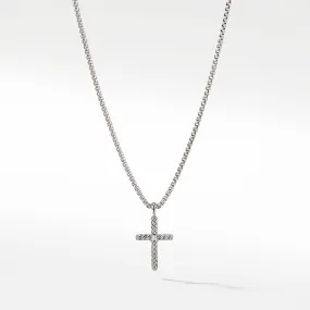 David Yurman Cross Necklace with Diamond