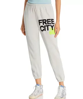 FREECITY Women Large Sweatpants Stardust