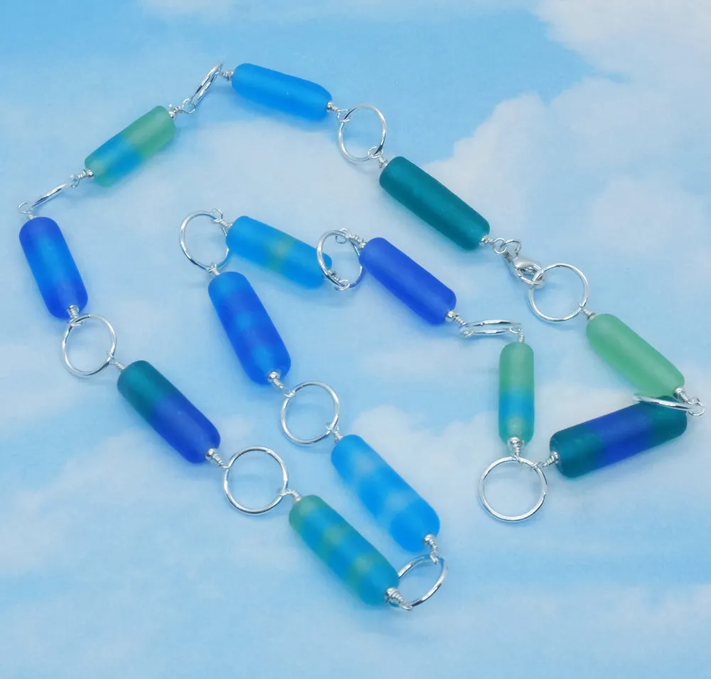 Frosted Ocean necklace