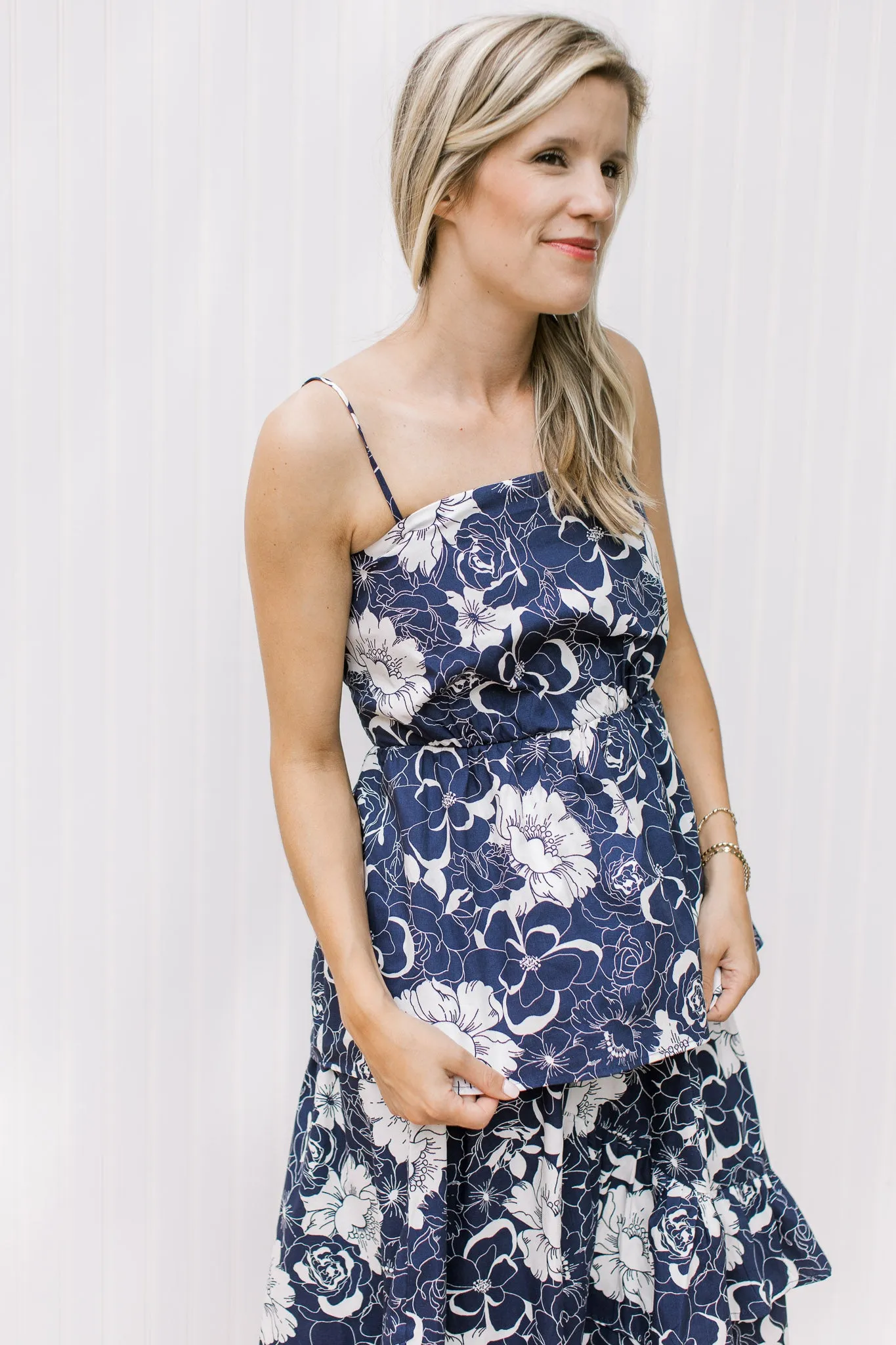 Garden Party Navy and White Set