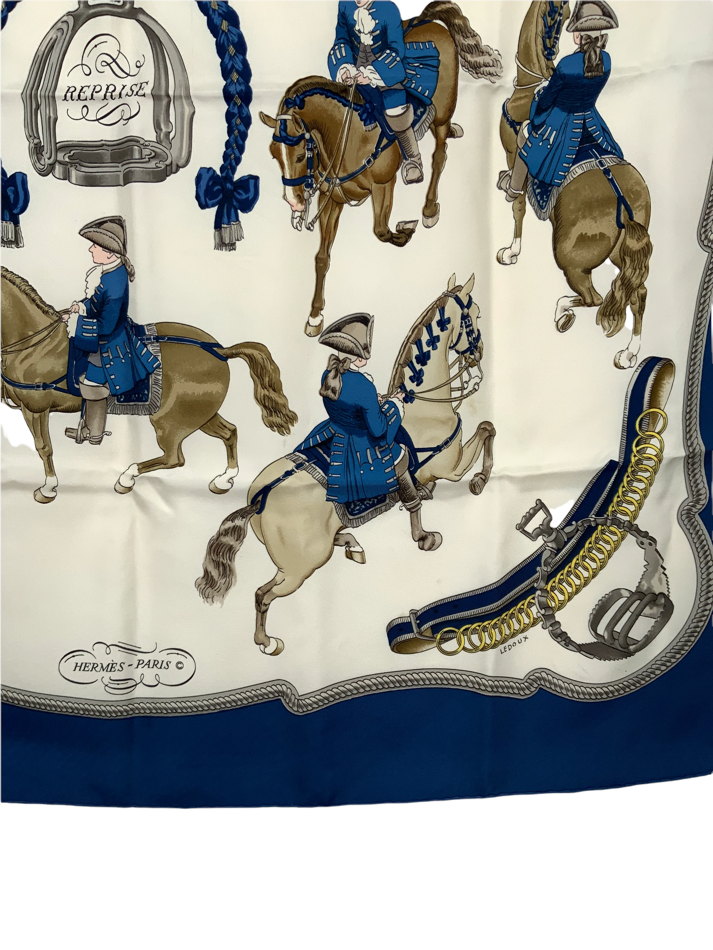 Hermes Reprise Silk Scarf 90