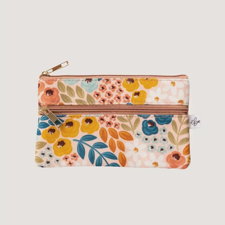 Honeysuckle Floral Pencil Pouch