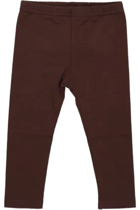 JayBee Cotton Leggings Chocolate