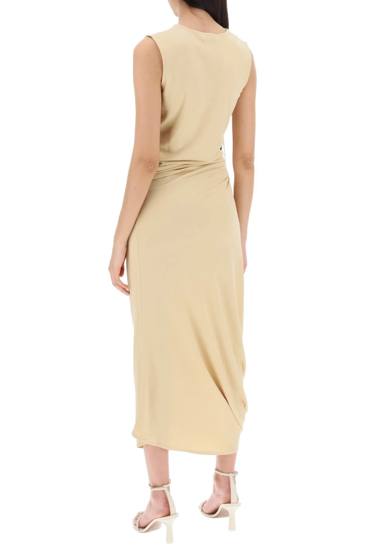 LEMAIRE twisted midi dress