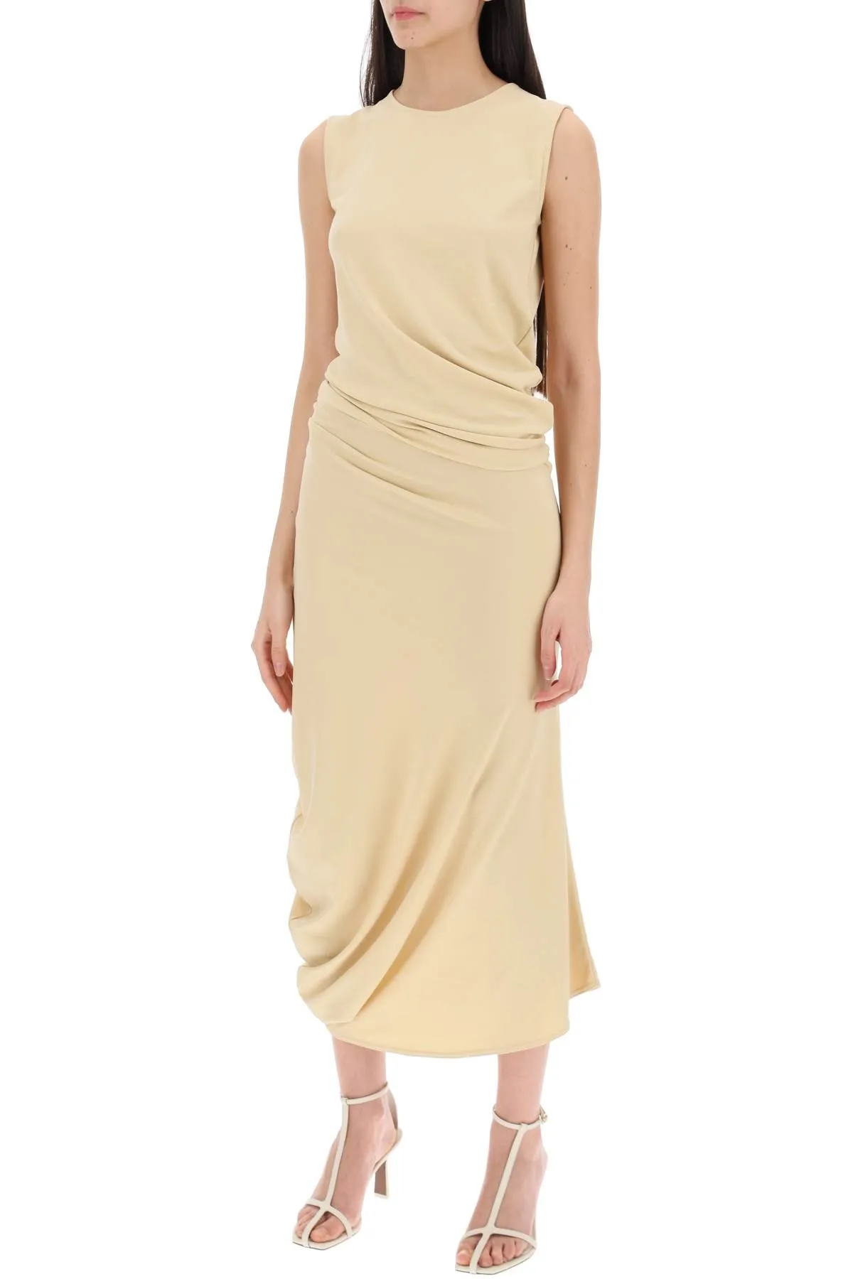 LEMAIRE twisted midi dress