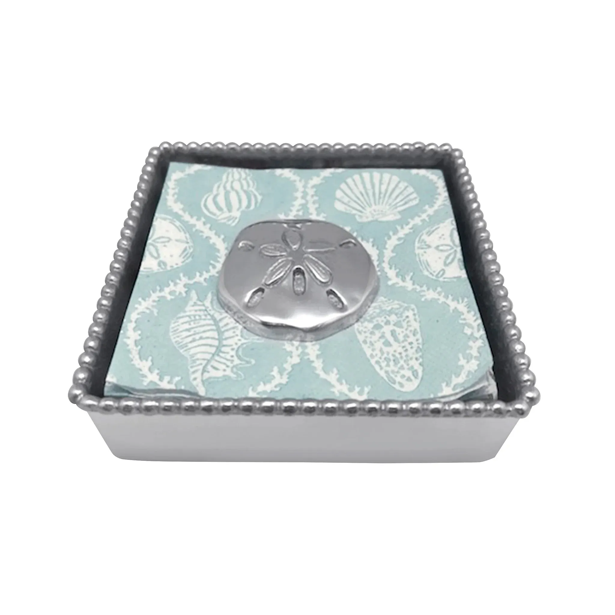 Mariposa Sand Dollar Napkin Box Set