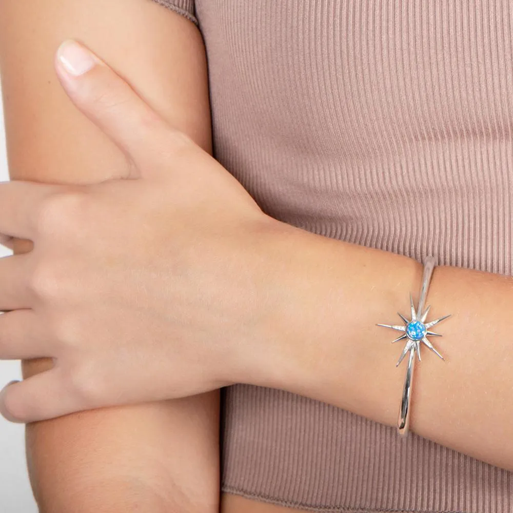 Opal Star Urchin Bangle