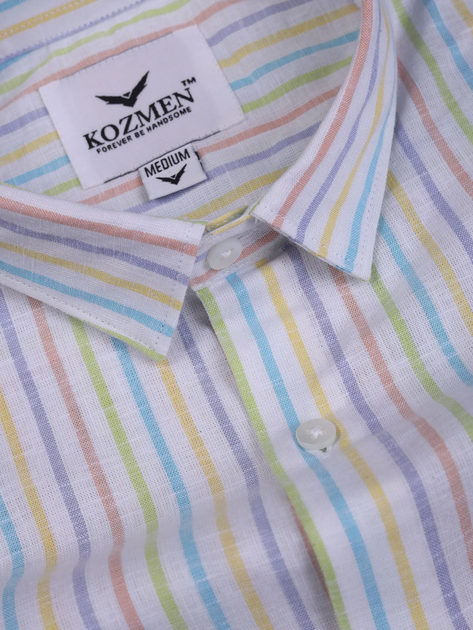 Premium Quality Candy Striped Cotton Shirt