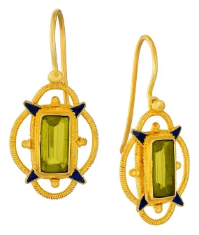 Princess Dashkova Peridot Earrings