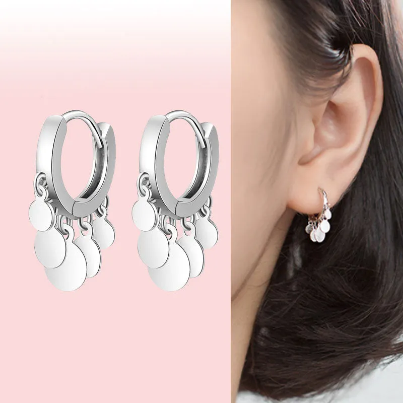 Silver Charms Earrings For Women