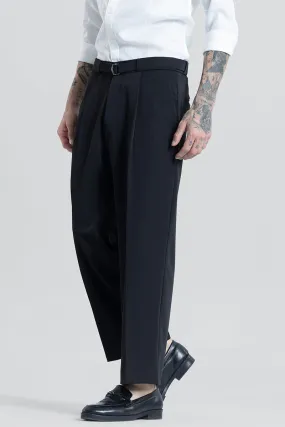 SleekStyle Black Korean Pant