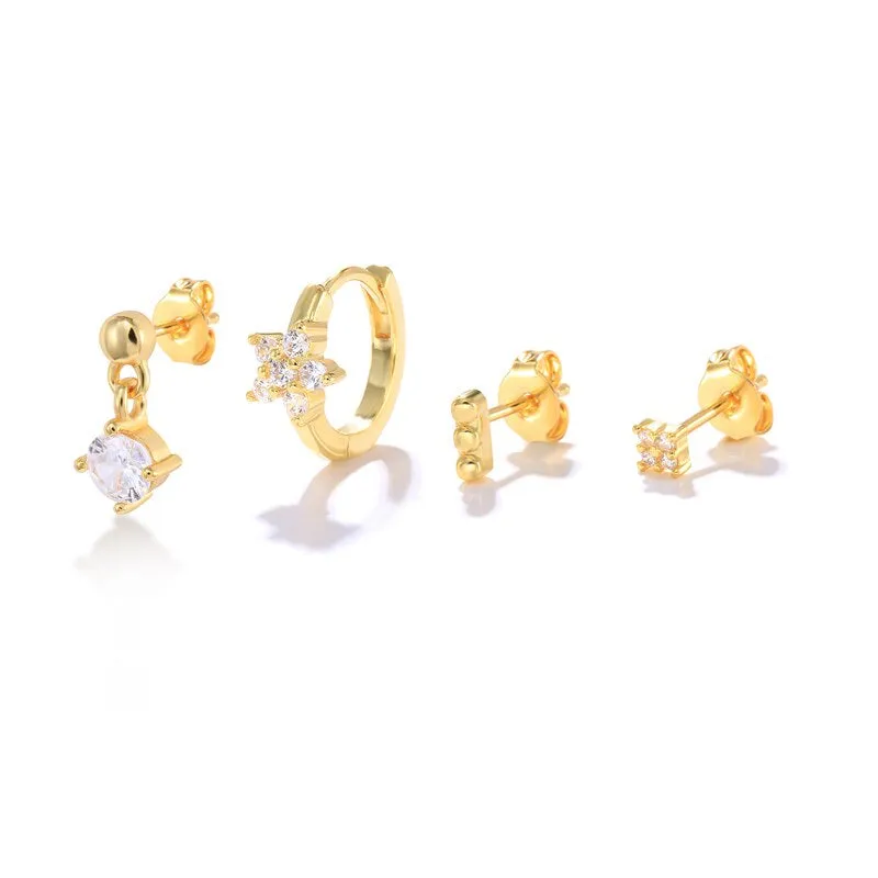 Star Lock Earring For Women