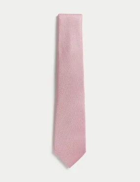 Textured Pure Silk Tie