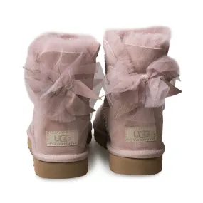 UGG Mini Bailey Tulle Bow Dusk Boots - Women's