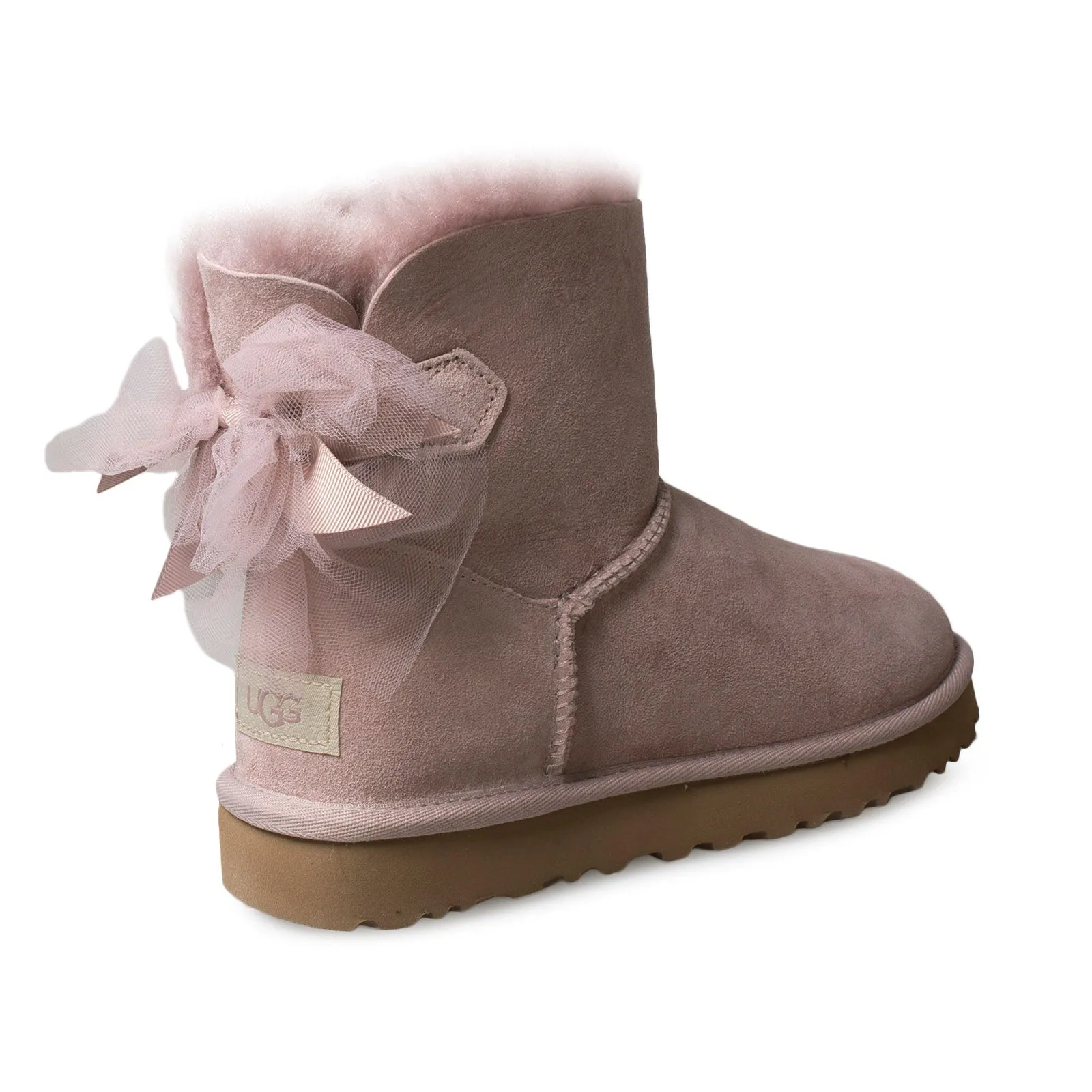 UGG Mini Bailey Tulle Bow Dusk Boots - Women's