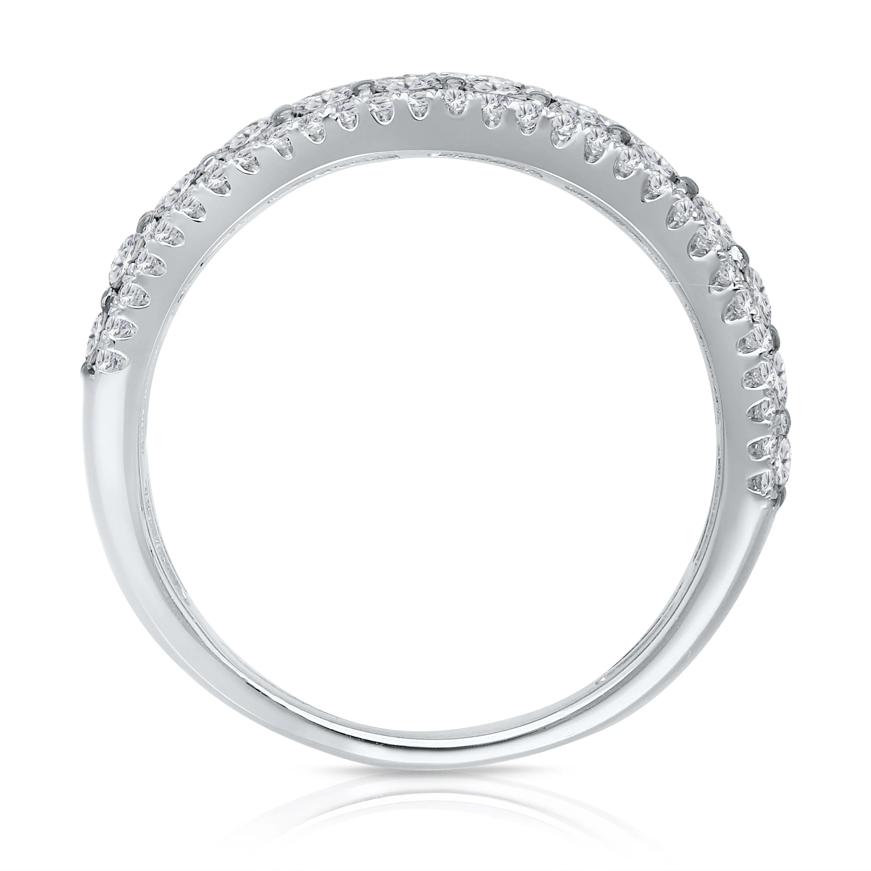 White Gold White Diamond Eternal Ring