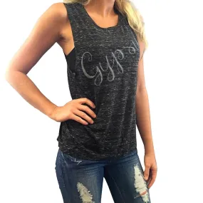 Women's GYPSY print Sleeveless shirts